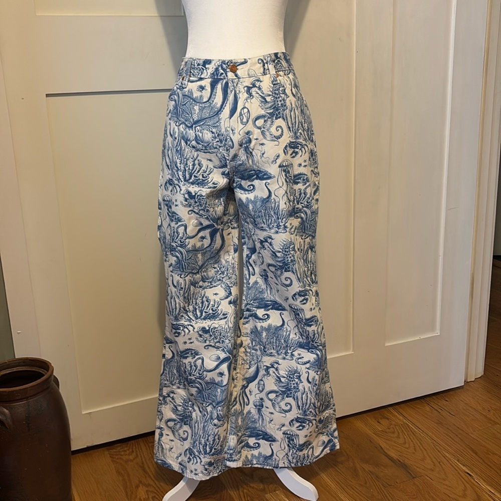 Wrangler Wanderer 622 High Rise Flare Jean, SAILING SEVEN SEAS, Size 31/30